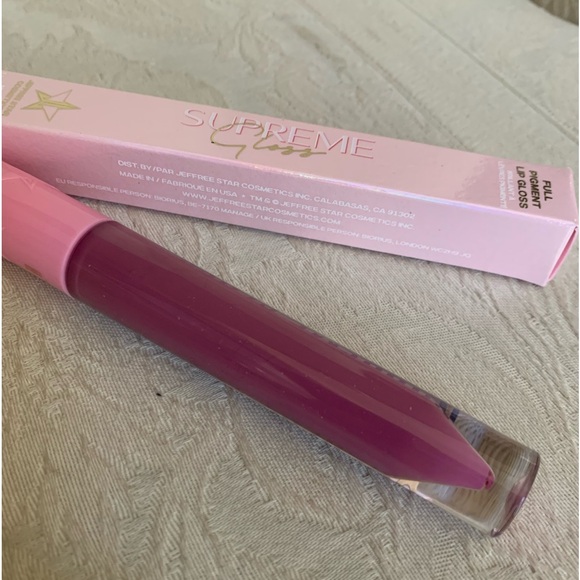 Jeffree Star Cosmetics Supreme Gloss Lipgloss in Improper BNIB - Picture 7 of 9